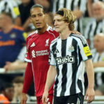 Anthony Gordon din Newcastle isi cere scuze pentru cartonasul rosu impotriva Liverpool