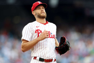 Aruncatorul Phillies Zack Wheeler a fost plasat pe lista de accidentati din cauza unui cheag de sange