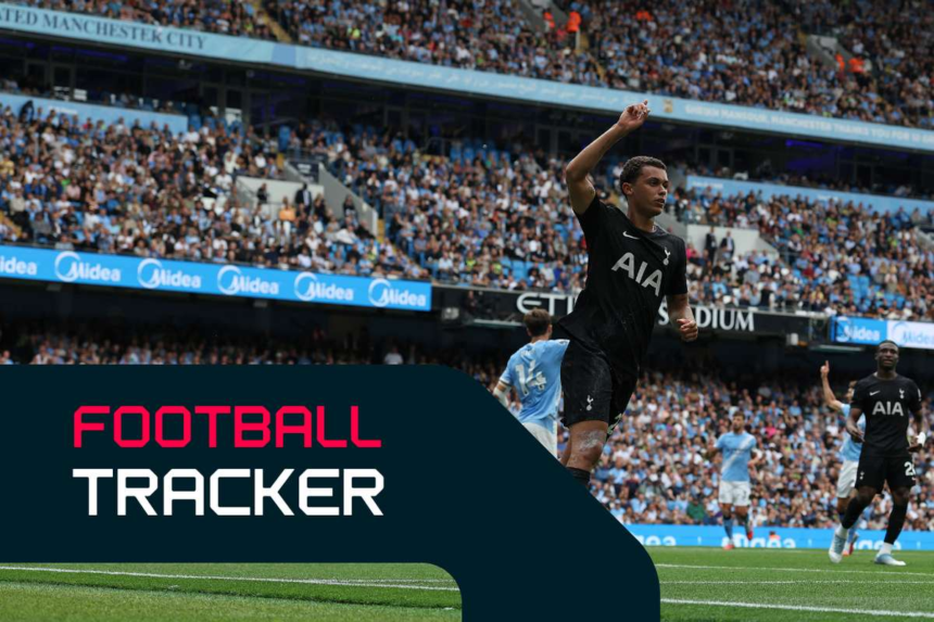 Fotbal Tracker Spurs Conduc Impotriva Manchester City Fara Stralucire Leverkusen Si Frankfurt Urmatorii