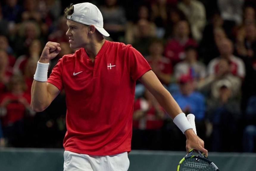 Rune conduce o echipa puternica daneza care vizeaza sa surprinda Spania in Cupa Davis