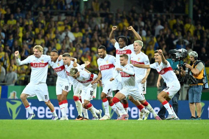 Stuttgart scapa la limita de eliminarea timpurie din DFB Pokal invingand o echipa din divizia secunda