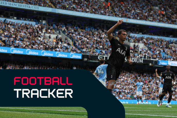 Urmatorul meci de fotbal Spurs conduce contra Manchester City la pauza Leverkusen urmatorul