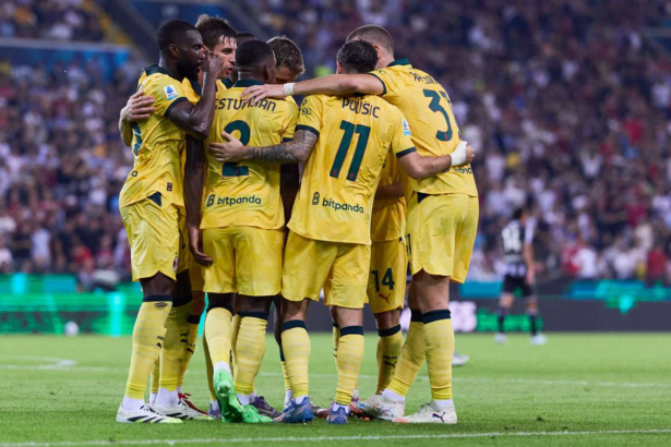 Christian Pulisic se remarca pe masura ce AC Milan invinge Udinese si urca pe locul trei in Serie A