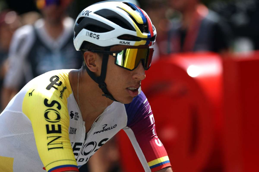 Egan Bernal castiga etapa 16 din Vuelta in timp ce protestatari pro Palestina conduc la incheierea timpurie