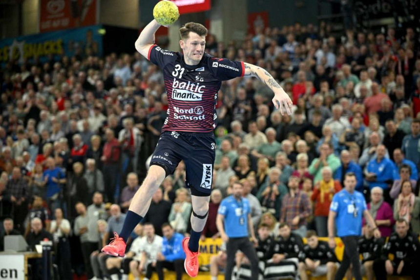 Emil Jacobsen atinge istoricul prag de 1000 de goluri in timp ce Flensburg ramane neinvinsa
