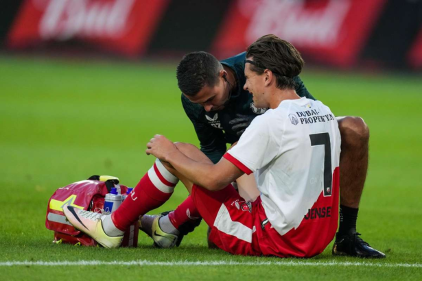 FC Utrecht va fi fara vedeta Victor Jensen pentru luni din cauza unei accidentari la muschiul coapsei