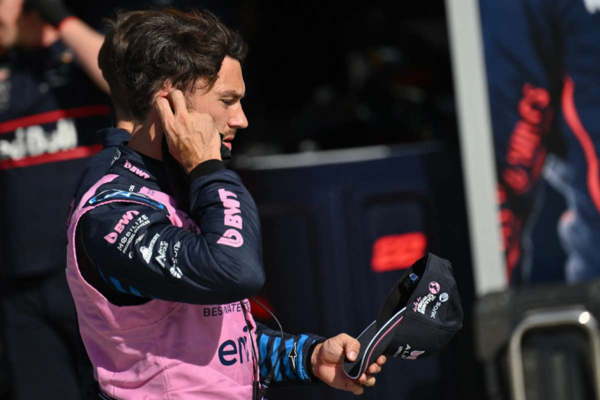 Gasly de la Alpine va incepe Grand Prix ul Italiei din linia boxelor