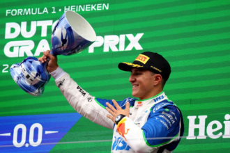 Hadjar insista ca trofeul spart sa ramana pe mantel dupa primul sau podium in F1