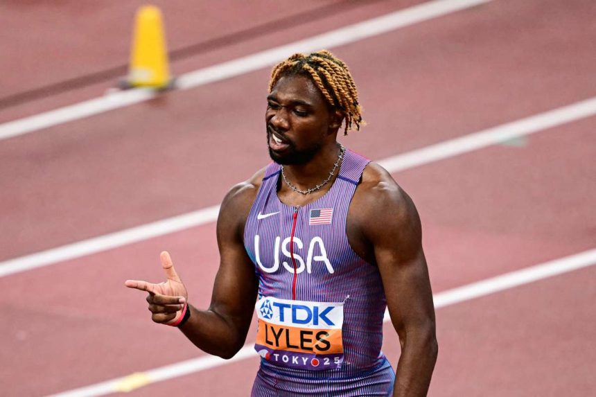 Lyles Thompson si Tebogo stralucesc pentru finala palpitanta de 100m