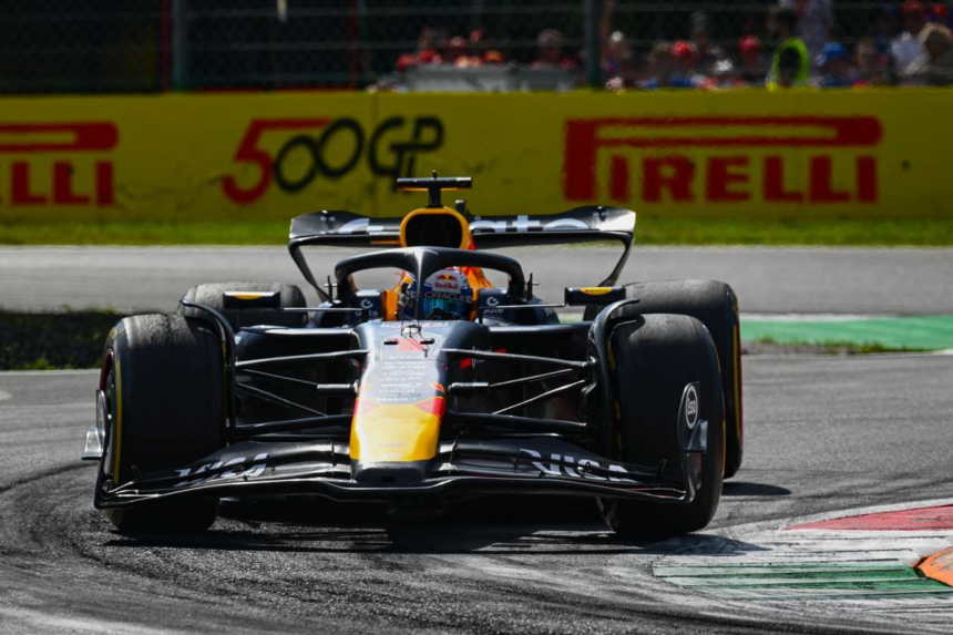 Max Verstappen de la Red Bull castiga Monza Grand Prix
