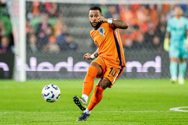 Memphis Depay vizeaza un record de goluri intr un meci important de calificare al Olandei