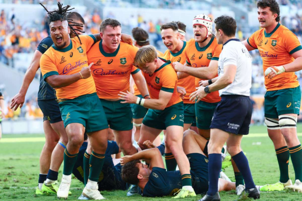 Wallabies inving Argentina cu 28 24 in Townsville