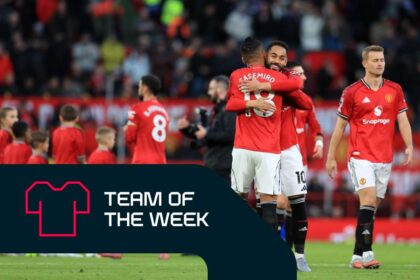 Echipa saptamanii Premier League Trio Man United dupa o alta victorie