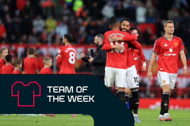 Echipa saptamanii Premier League Trio Man United dupa o alta victorie
