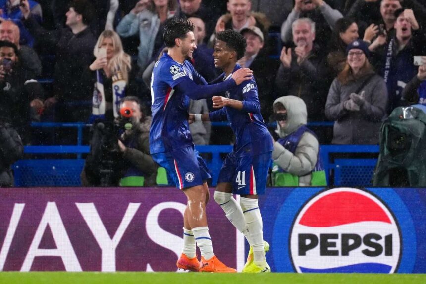 Guiu si Estevao devin cei mai tineri marcatori ai Ligii Campionilor pentru Chelsea