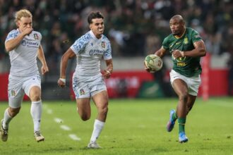 Makazole Mapimpi primeste suspendare de cinci meciuri este scos de pe lista de rezerva a Springboks