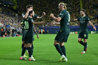 Serie improsionanta a lui Haaland continua in timp ce Manchester City invinge Villarreal