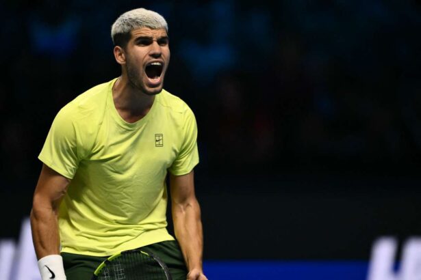Alcaraz il invinge pe Musetti la ATP Finals pentru a si asigura statutul de numarul unu mondial la final de an