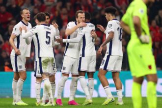 Anglia incheie calificarile pentru Cupa Mondiala cu un record perfect dupa victoria din Albania