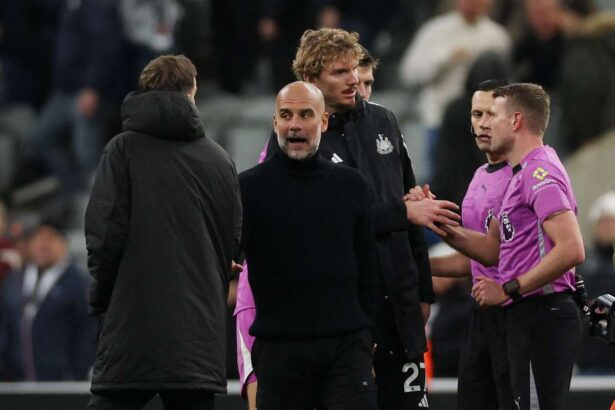 Antrenorul Manchester City Guardiola nu va da vina pe arbitri dupa infrangerea cu Newcastle