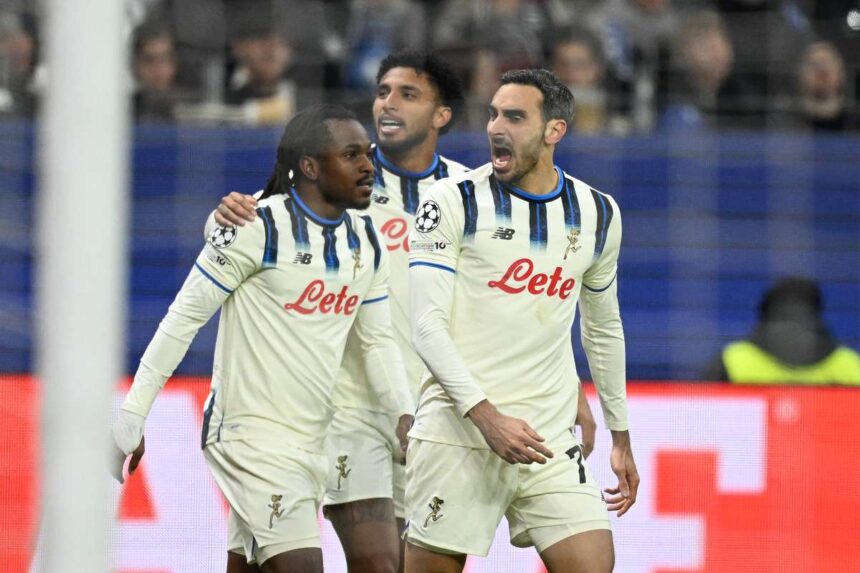 Atalanta marcheaza de trei ori in cinci minute pentru a invinge Eintracht Frankfurt