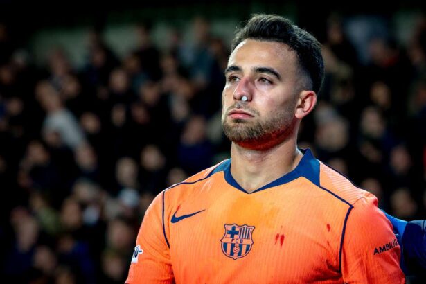 Barcelona pierde Eric Garcia la nas rupt