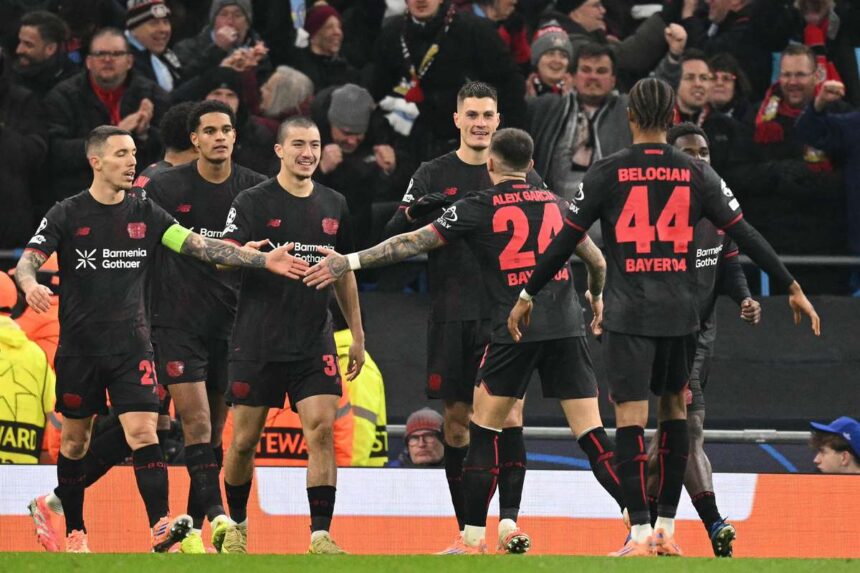Bayer Leverkusen socheaza Manchester City cu 2 0 in Liga Campionilor