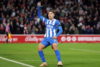 Brighton invinge Nottingham Forest pentru a intra in primii cinci din Premier League
