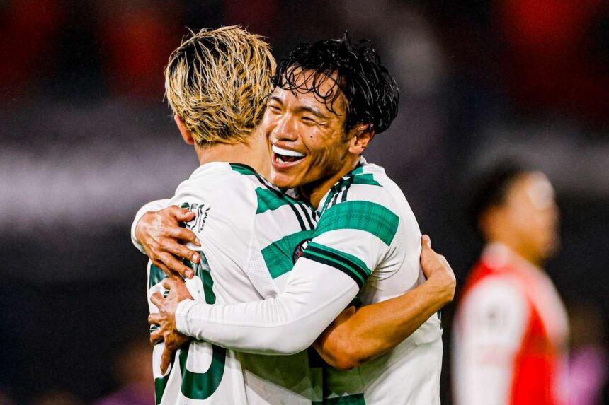Celtic obtine revenirea pentru a castiga o victorie importanta in deplasare impotriva Feyenoord