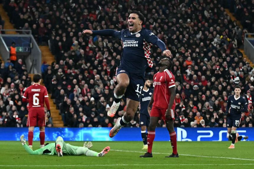 Criza din Liverpool se agraveaza dupa infrangerea socanta in fata PSV