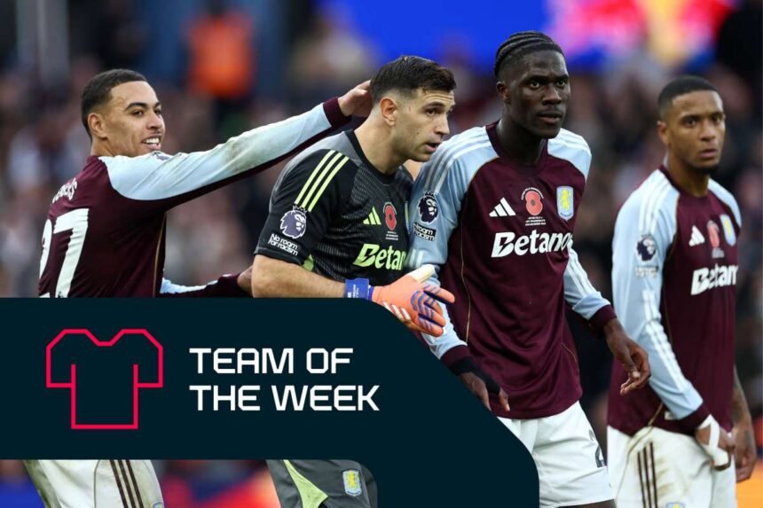 Echipa saptamanii Premier League Jucatorii lui Aston Villa se evidentiaza dupa marea victorie asupra lui Bournemouth