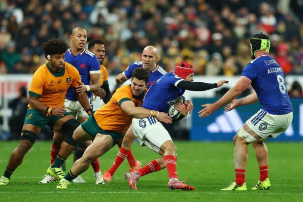 Echipa tanara a Frantei invinge Australia oprind turneul fara victorie al Wallabies