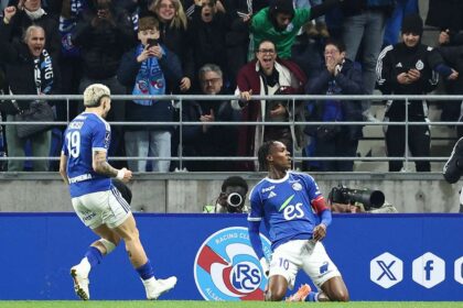 Emegha marcheaza de doua ori pe masura ce Strasbourg invinge Lille se ridica pe locul patru in Ligue 1