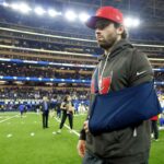 Fundasul Buccaneers Baker Mayfield evita o accidentare grava cu o intindere la umar
