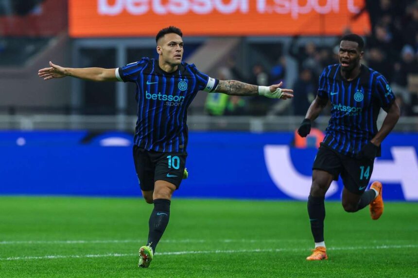 Inter invinge Lazio pentru a conduce cursa pentru titlul Serie A