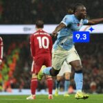 Jucatorul Saptamanii Din Premier League Doku impresioneaza cand Man City invinge Liverpool