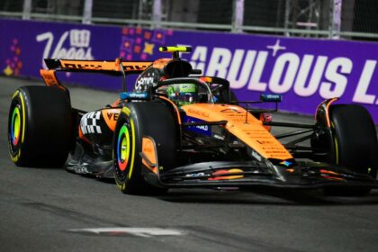 Lando Norris conduce antrenamentele pentru Grand Prix ul de la Las Vegas