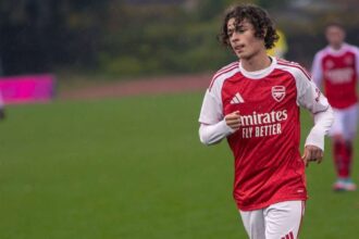 Luis Munoz de la Arsenal este cel mai tanar jucator din UEFA Youth League