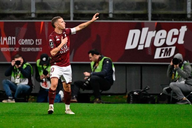 Metz se ridica si invinge Nice pentru a doua victorie consecutiva
