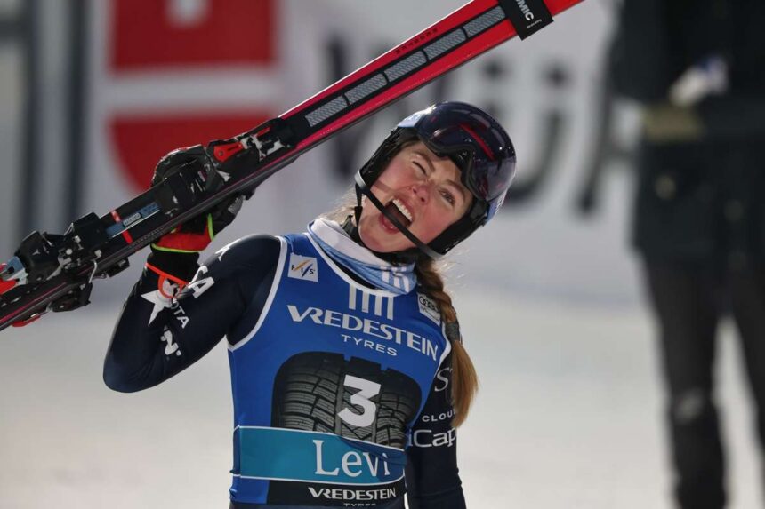Mikaela Shiffrin castiga slalomul la Cupa Mondiala de Schi Alpin
