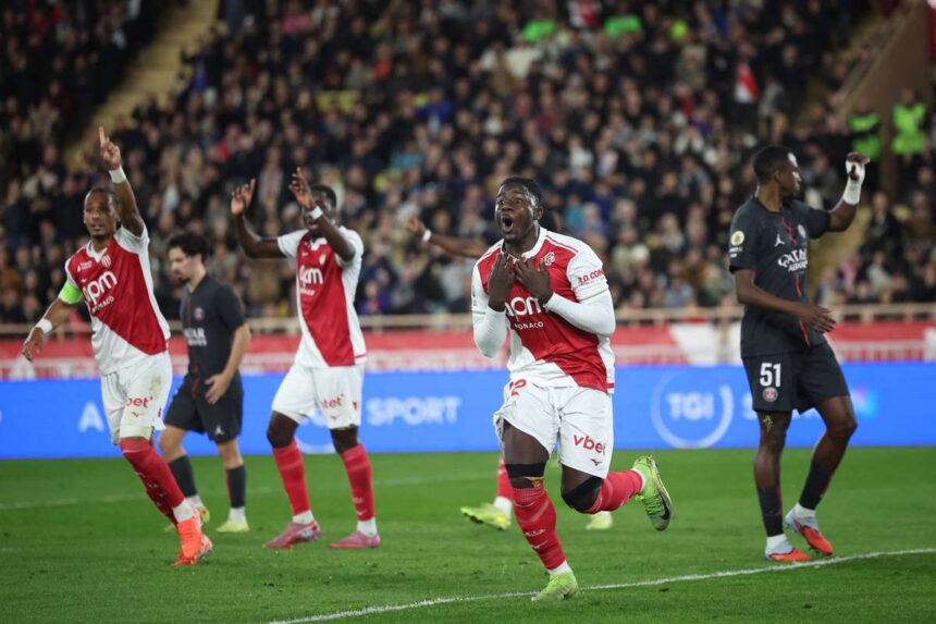 Monaco Se Mentine La Victorie Stransa Cu PSG Ratand In Ligue 1