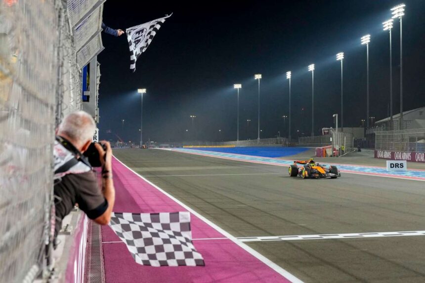 Oscar Piastri castiga sprintul Grand Prix ului din Qatar reducand avansul lui Norris