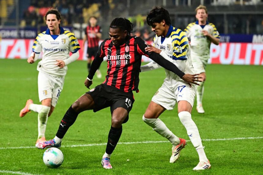 Parma revine de la doua goluri pentru a obtine egalitate cu AC Milan