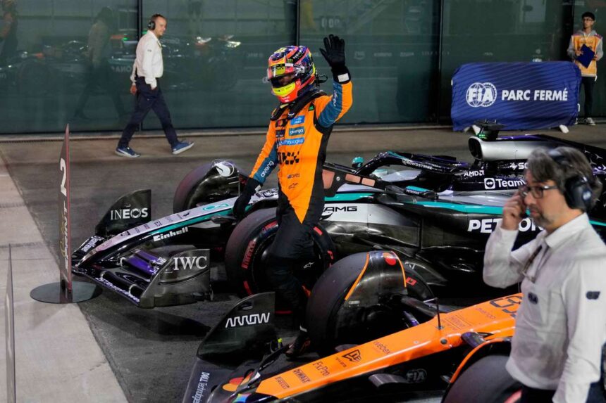 Piastri de la McLaren obtine pole pentru cursa sprint din Qatar Norris al treilea