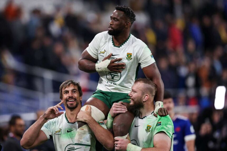 Rassie Erasmus aplauda rezilienta si munca in echipa a Springbok in victoria impotriva Frantei