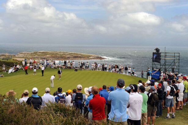 Simulare de golf interior se califica pentru NSW Open in mod neobisnuit