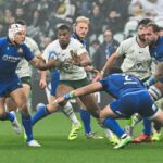 Springboks indura cartonas rosu timpuriu pentru a obtine victorie cu 32 14 impotriva Italiei in Torino