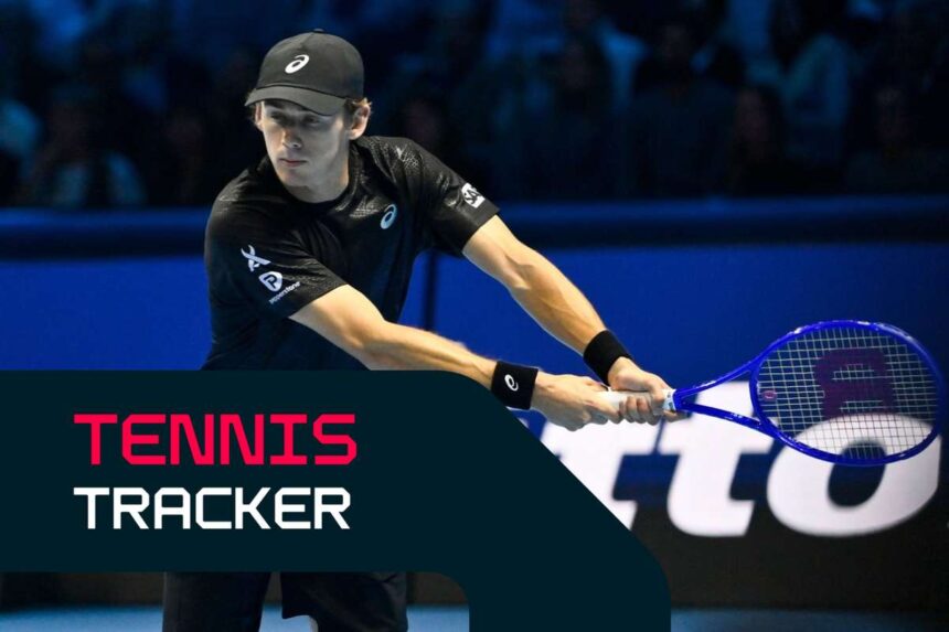 Tracker tenis De Minaur contra Musetti la Finale ATP
