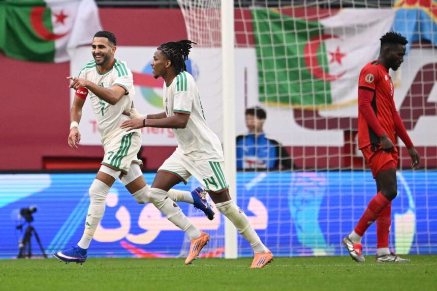AFCON 2025 Mahrez inscrie de doua ori in timp ce Algeria umileste Sudan
