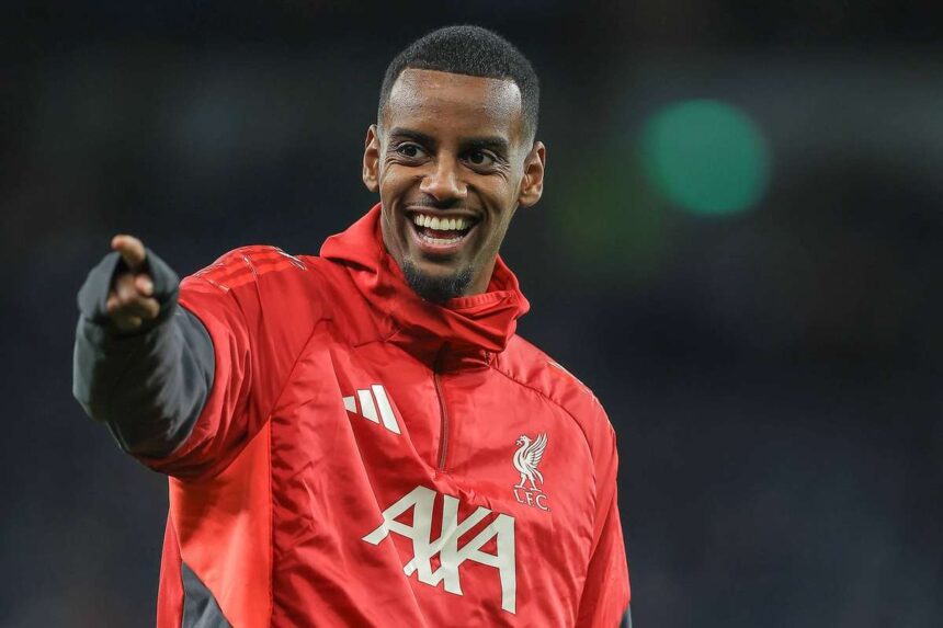 Alexander Isak ofera un update legat de starea sa fizica suporterilor Liverpool